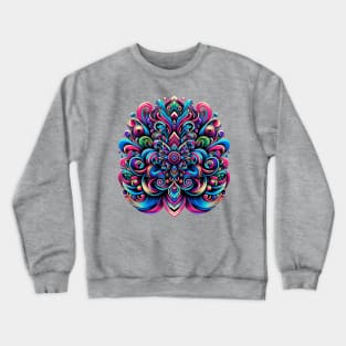 psychedelic pattern Crewneck Sweatshirt
